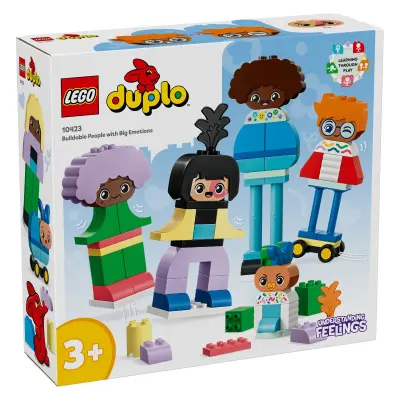 LEGO DUPLO 10423 Sestavljivi ljudje z močnimi čustvi