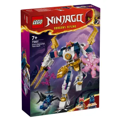 LEGO NINJAGO 71807 Sorin elementarni robotski oklep tehnologije