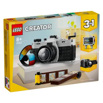 LEGO Creator 3 in 1 31147 Staromodni fotoaparat
