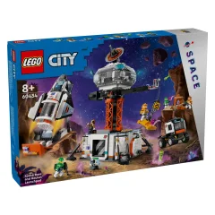 LEGO City 60434 Vesoljska postaja in izstrelitvena ploščad za rakete