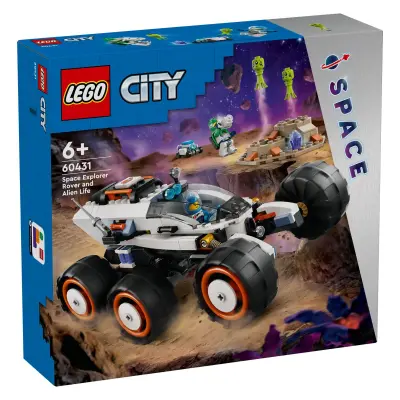 LEGO City 60431 Raziskovalni rover in vesoljsko življenje