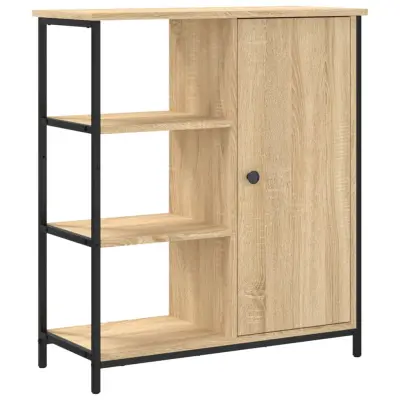 vidaXL Komoda sonoma hrast 70x30x80 cm inženirski les