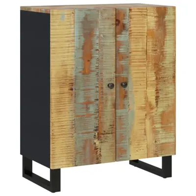 vidaXL Komoda 60x33x75 cm trden predelan les