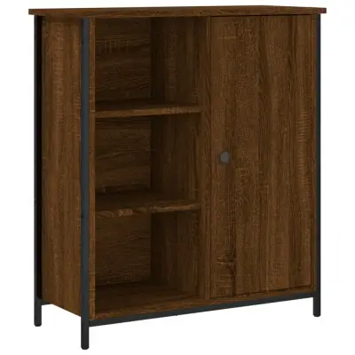 vidaXL Komoda rjavi hrast 70x30x80 cm inženirski les