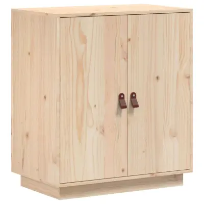 vidaXL Komoda 65,5x40x75 cm trdna borovina