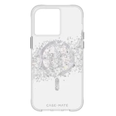 Ovitek MagSafe za iPhone 15 Pro, White Pearl Design - Mate Case