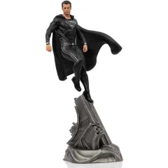 Iron Studios Zack Snyder's Justice League - Superman Black Suit Statue 1/10