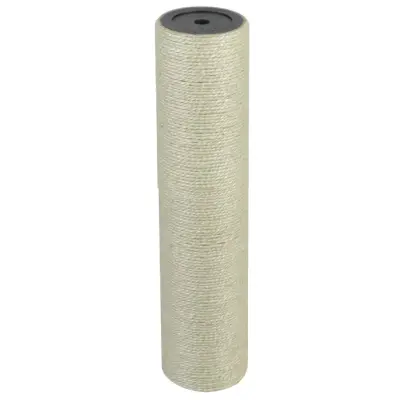 vidaXL Mačji praskalnik 8x35 cm 10 mm bež