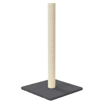 vidaXL Mačji praskalnik temno siv 35x35x70 cm