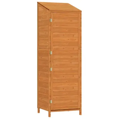 vidaXL Vrtna lopa rjava 55x52x174,5 cm trden les jelke