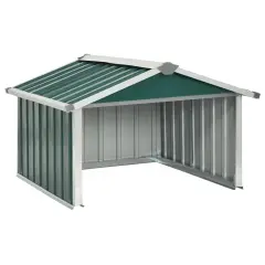 vidaXL Lopa za robotsko kosilnico 92x97x63 cm pocinkano jeklo zelena