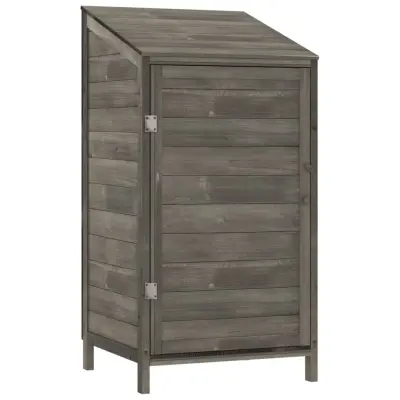 vidaXL Vrtna lopa antracit 55x52x112 cm trden les jelke