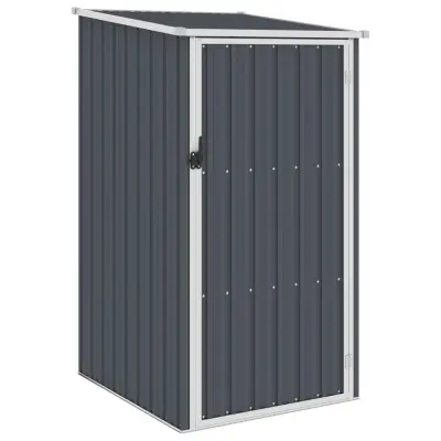 vidaXL Vrtna lopa antracitna 87x98x159 cm pocinkano jeklo