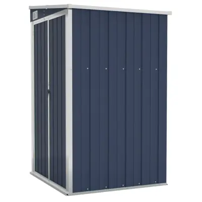 vidaXL Vrtna lopa antracitna 118x100x178 cm jeklo