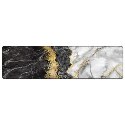 vidaXL Pralna preproga 80x300 cm večbarvna protizdrsna