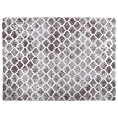 vidaXL Pralna preproga 120x180 cm večbarvna protizdrsna
