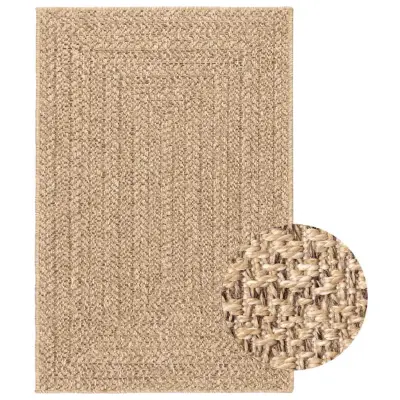 vidaXL Preproga ZIZUR 200x290 cm videz jute notranja in zunanja