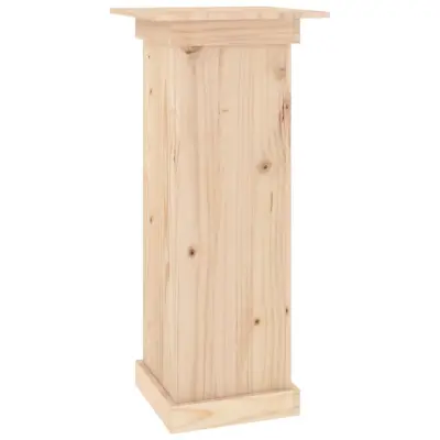 vidaXL Stojalo za rože 40x40x90 cm trdna borovina