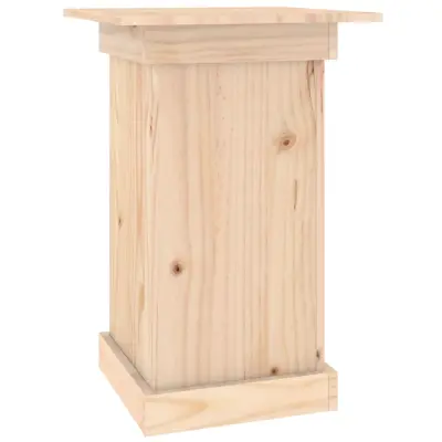vidaXL Stojalo za rože 40x40x60 cm trdna borovina