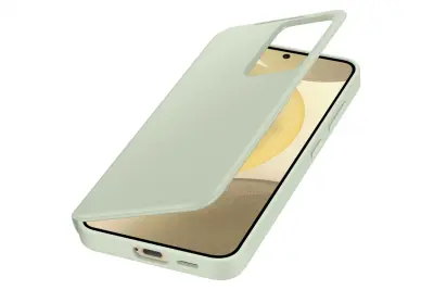 SAMSUNG Galaxy S24 Smart View zelena preklopna torbica za telefon