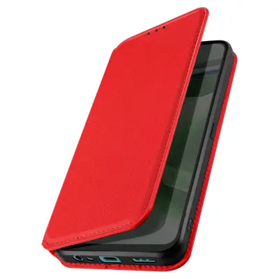 Oppo A9 2020 Case Card Držalo, Magnetic Flip - Classic Edition Red
