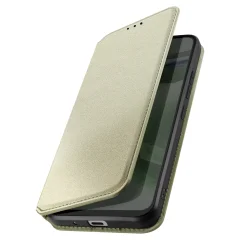 Ovitek za Huawei P40 Lite 5G, držalo za kartice, magnetni preklop - klasicna izdaja zlata