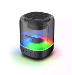 Zvočnik bluetooth ESPERANZA VIOLA MP3, RGB LED, črna barva
