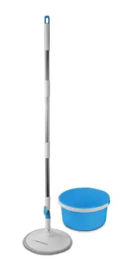 Mop ESPERANZA SPIN, vedro z ožemalnikom + palica z držalom in krpo
