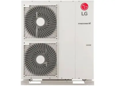 LG Therma V Monoblok S HM143MR.U34 – 14 kW toplotna črpalka zrak/voda z bojlerjem
