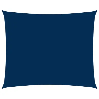 vidaXL Senčno jadro oksford blago pravokotno 2,5x3,5 m modro