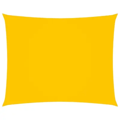 vidaXL Senčno jadro oksford blago pravokotno 3,5x4,5 m rumeno