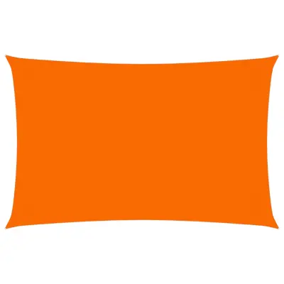 vidaXL Senčno jadro oksford blago pravokotno 2x5 m oranžno