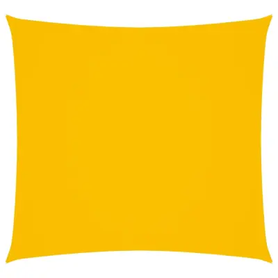 vidaXL Senčno jadro oksford blago kvadratno 4,5x4,5 m rumeno