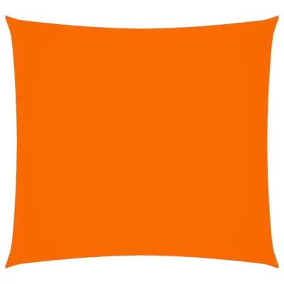 vidaXL Senčno jadro oksford blago kvadratno 4,5x4,5 m oranžno