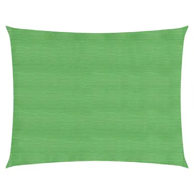 vidaXL Senčno jadro 160 g/m² svetlo zeleno 2,5x3,5 m HDPE