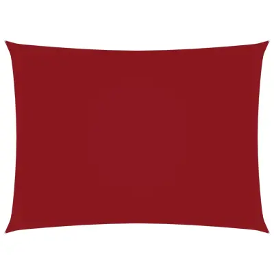 vidaXL Senčno jadro oksford blago pravokotno 2,5x4 m rdeče