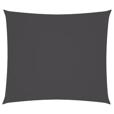 vidaXL Senčno jadro oksford blago pravokotno 2x2,5 m antracitno