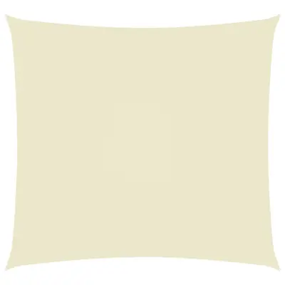 vidaXL Senčno jadro oksford blago pravokotno 2x2,5 m krem