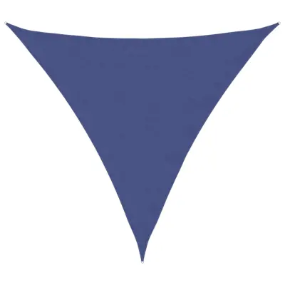 vidaXL Senčno jadro oksford blago trikotno 4,5x4,5x4,5 m modro
