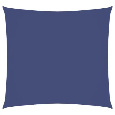 vidaXL Senčno jadro oksford blago kvadratno 6x6 m modro