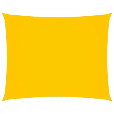 vidaXL Senčno jadro oksford blago pravokotno 2,5x4,5 m rumeno