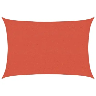 vidaXL Senčno jadro 160 g/m² terakota 2,5x4 m HDPE