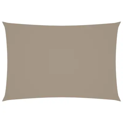 vidaXL Senčno jadro oksford blago pravokotno 2,5x4,5 m taupe