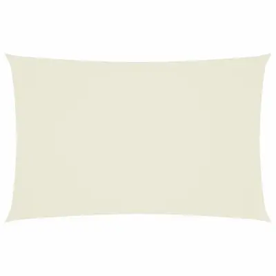 vidaXL Senčno jadro oksford blago pravokotno 2x4,5 m krem