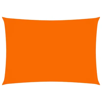 vidaXL Senčno jadro oksford blago pravokotno 2x3,5 m oranžno