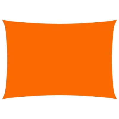 vidaXL Senčno jadro oksford blago pravokotno 3x5 m oranžno