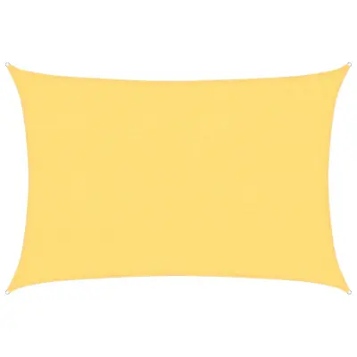 vidaXL Senčno jadro 160 g/m² bež 2,5x3,5 m HDPE