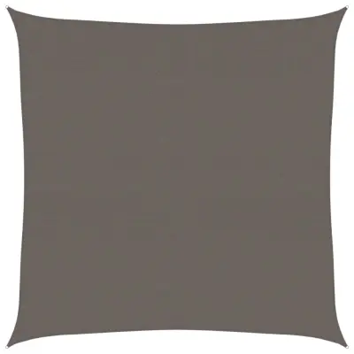 vidaXL Senčno jadro 160 g/m² antracitno 6x6 m HDPE