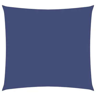 vidaXL Senčno jadro oksford blago kvadratno 5x5 m modro