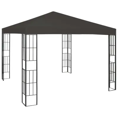 vidaXL Paviljon 3x3 m antraciten